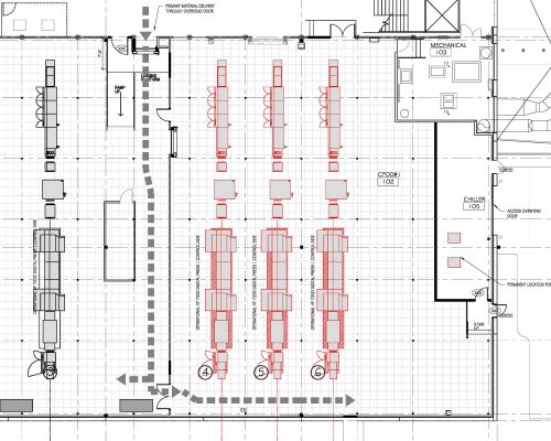 Jeppesen Print Center Plan2 ArcWest Architects