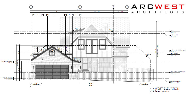 ArcWest Architects landmark house garage and renovation