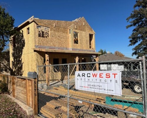 ArcWest Architects New Home ADU Regis construction